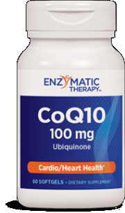CoQ10 100 mg (120 softgels) Enzymatic Therapy